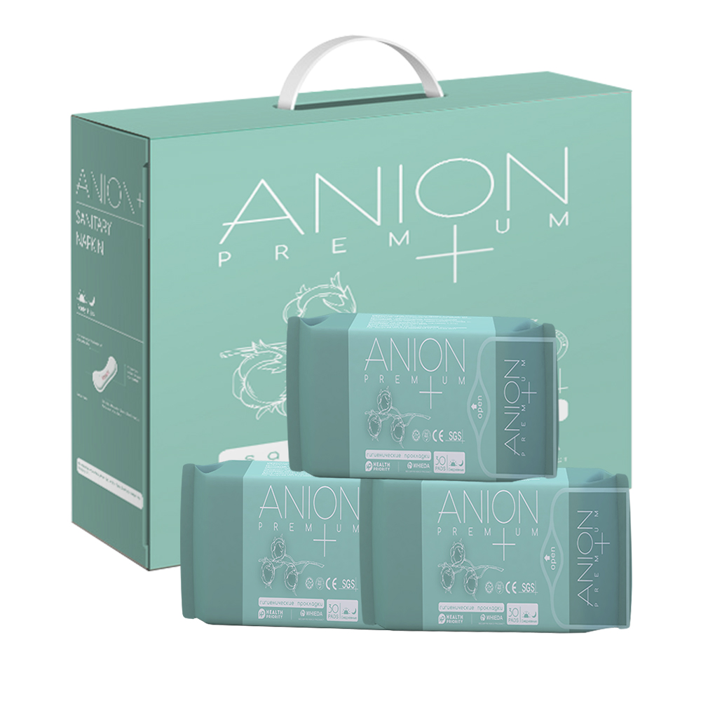 Анионовые прокладки Anion+ ночные